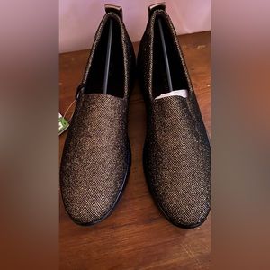 Parex Glitter Flat (Women) Flexus by Spring Step Bronze Size EU 39/US 8.5